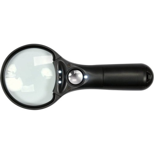 Lens magnificator 3.5X/45X with illumination