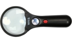 Lens magnificator 3.5X/45X with illumination