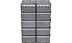 Spintelė smulkmenoms (10-ies stalčių) 225x155x100mm