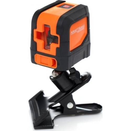 Kryžminių linijų lazerinis nivelyras (raudonas)