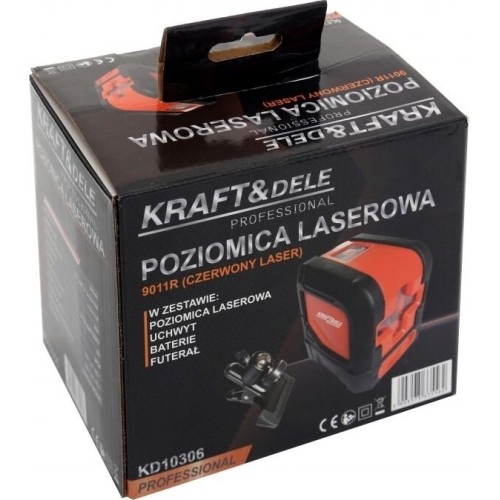 Cross laser with red beam