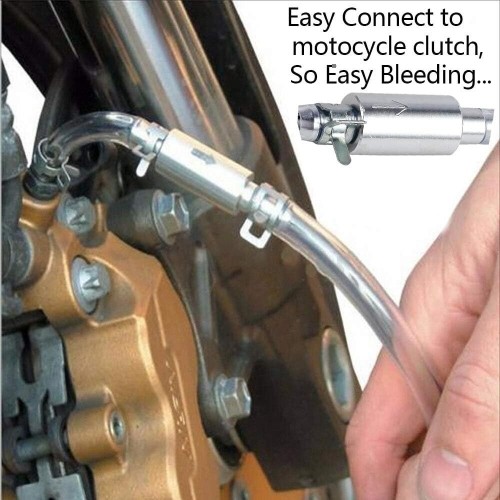 Brake bleeder one-way valve