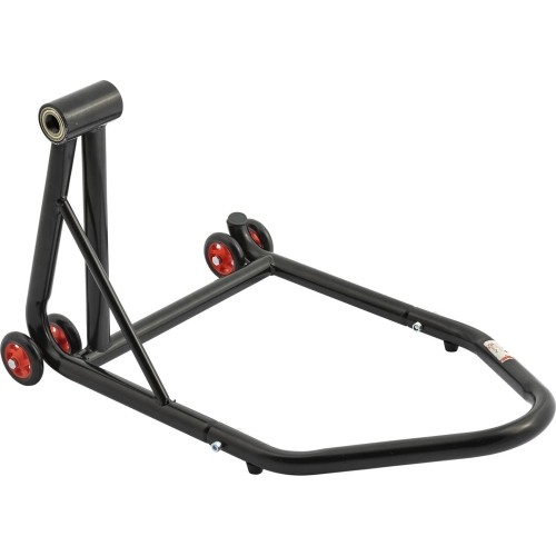 Motociklo stovas vienpusis galiniam ratui 340kg su adapteriais