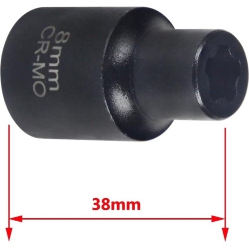 Special socket for TESLA battery cover