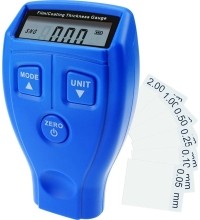 Dažų storio matuoklis 0-2mm