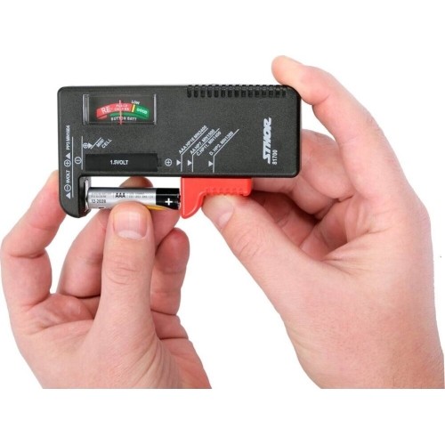Battery tester 1.5V and 9V