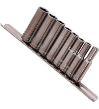 1/4" Deep sockets set 9pcs