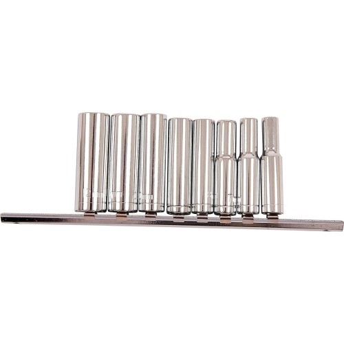 1/4" Deep sockets set 9pcs