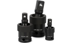 1/4" + 3/8" + 1/2" Dr. Impact universal joint set 3pcs.