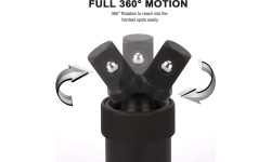 1/4" + 3/8" + 1/2" Dr. Impact universal joint set 3pcs.