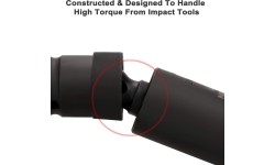 1/4" + 3/8" + 1/2" Dr. Impact universal joint set 3pcs.