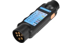 Testeris rozetės priekabai 12V 7POL