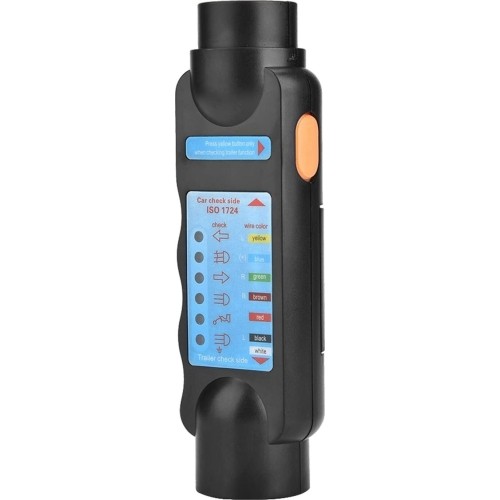 Testeris rozetės priekabai 12V 7POL