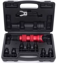 Riveter drill adapter with heads M3-M10 9pcs set