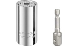 Galvutė universali su antgaliu (7-19mm)