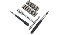 Diesel injector seat cutter set 17pcs