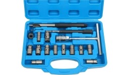 Diesel injector seat cutter set 17pcs