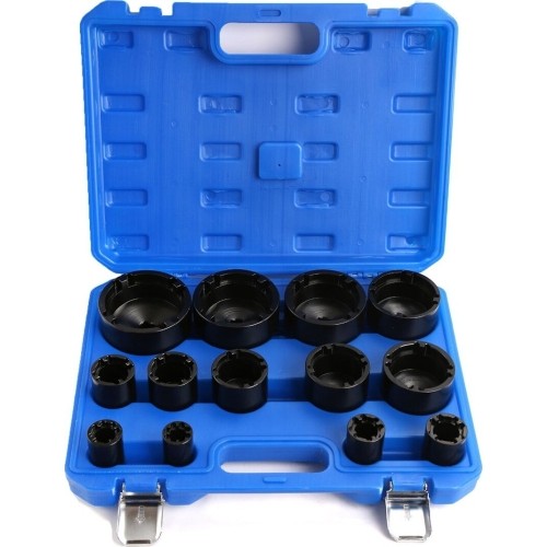 Inside tooth groove bearing lock nut set (13pcs) KM0-KM12