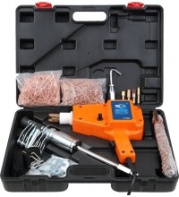 Taškinis kėbulo lyginimo pistoletas 2000W ir lyginimo įrankių rinkinys (plast.dėžė)