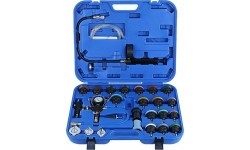 Radiator pressure tester with vacuum purge and refill set (27pcs)
