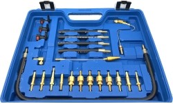 Universalus kuro sistemos valymo/testavimo rinkinys 35vnt.