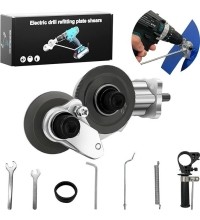 Skardos pjovimo žirklės suktuvui-gręžtuvui