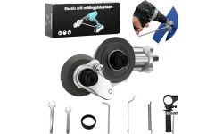 Skardos pjovimo žirklės suktuvui-gręžtuvui