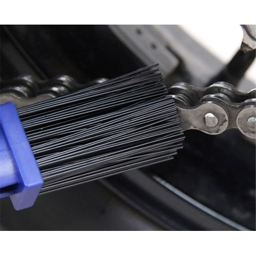 Šepetys motociklų grandinėms valyti