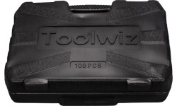 Galvučių rinkinys 1/2" + 1/4" 108vnt. 6-kampės