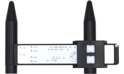 Wheel/rim bolt pattern measuring tool