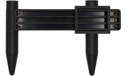Wheel/rim bolt pattern measuring tool