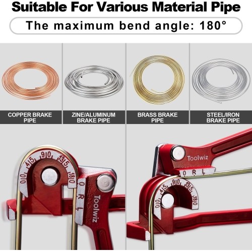 Mechaninis vamzdelių lankstytuvas mini 6 - 10mm