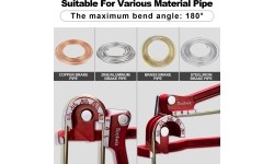 Mechaninis vamzdelių lankstytuvas mini 6 - 10mm