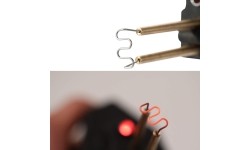 Plastiko suvirinimo aparatas 70W su kabėmis (400vnt) rinkinys