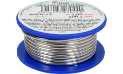 Soft solder wire for copper 2.0mm (Sn97Cu3)