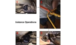 Strap oil filter wrench 12"