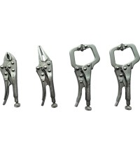 Mini locking pliers set 4pcs