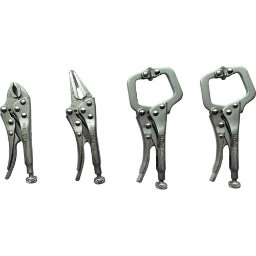 Mini locking pliers set 4pcs