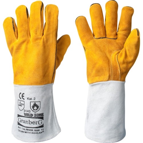 Welder’s gloves (11 size) WELD ZONE