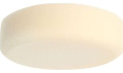 Polishing sponge 180mm 28kg / m3 (white)