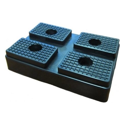 Rubber pad for hydraulic lift (rectangle). Spare part