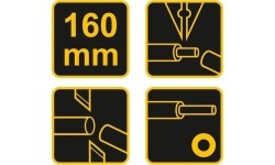 Replės laidų užspaudimui ir nuvalymui