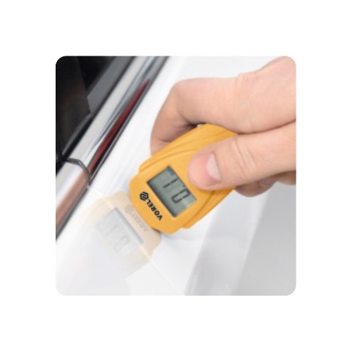 Dažų storio matuoklis 0-2mm