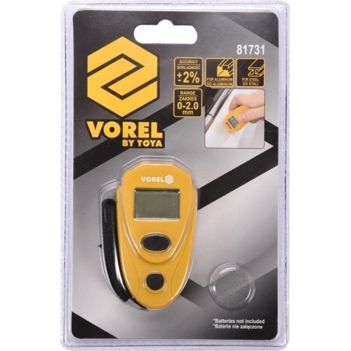 Dažų storio matuoklis 0-2mm