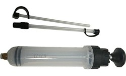 Extraction and flll pump for liquids 200cc (transparent)