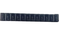 Adhesive weights (black coating) 60g (100pcs)