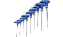 T tipo raktų rinkinys 9vnt. (torx) T-10-T-50