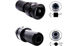 Adapteris suktuvui smūginis 1/2' - HEX 1/4"