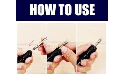 Adapteris suktuvui smūginis 1/2' - HEX 1/4"