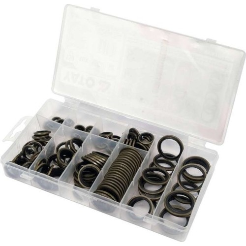 Metal and rubber washers set (150pcs)